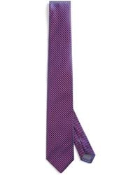 Eton - Geometric Pattern Tie - Lyst