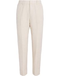 NN07 - Linen Billie Trousers - Lyst