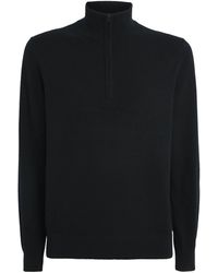 Vince - Cashmere Quarter-Zip Sweater - Lyst