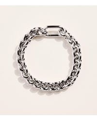 Tom Wood - Rhodium-Plated Sterling Sphere Bracelet - Lyst