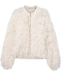 AllSaints - Wool-Blend Elias Jacket - Lyst