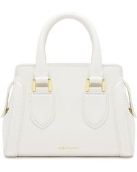 McQueen - Mini Leather Birdee Cross-Body Bag - Lyst