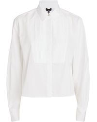 ME+EM - Me+em Cotton Bib-detail Shirt - Lyst