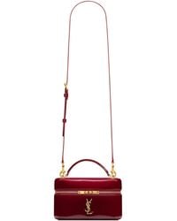 Saint Laurent - Patent Leather Gaby Vanity Bag - Lyst