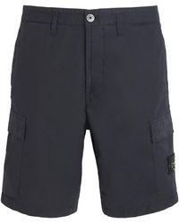 Stone Island - Stretch-Cotton Tela Bermuda Shorts - Lyst