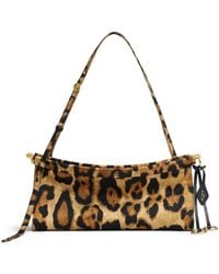 Alaïa - Medium Twill Le Click East West Shoulder Bag - Lyst