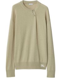 Burberry - Cashmere Kilt Pin Sweater - Lyst