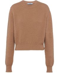 Prada - Cashmere Crew-neck Sweater - Lyst
