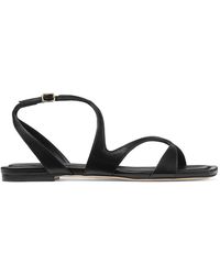 Jimmy Choo - Ayla Leather Sandals - Lyst