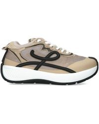Loewe - Suede Pogo Sneakers - Lyst