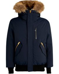 Mackage - Fur-Trim Dixon Bomber Jacket - Lyst