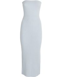 Allude - Virgin Wool-Cashmere Midi Dress - Lyst