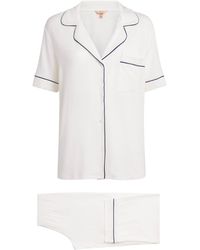 Eberjey - Short-Sleeve Gisele Pyjama Set - Lyst