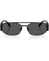 Versace - Metal Ve2287 Rectangle Sunglasses - Lyst
