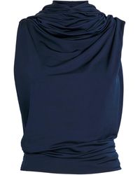 Magda Butrym - Draped Hooded Top - Lyst