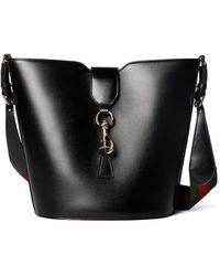 Gucci - Medium Leather Original Bucket Bag - Lyst