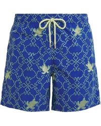 Vilebrequin - Embroidered Turtle Mistral Swim Shorts - Lyst