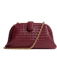 Bottega Veneta - Small Leather Lauren 1980 Clutch Bag - Lyst