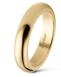 Cartier - 1895 Wedding Ring - Lyst