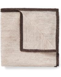 BOSS - Linen-Silk Pocket Square - Lyst