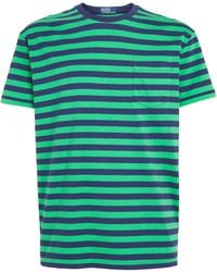 Polo Ralph Lauren - Cotton Stripe Classic Fit T-Shirt - Lyst