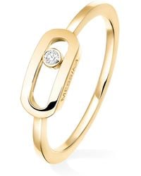 Messika - Move Uno And Diamond Ring - Lyst
