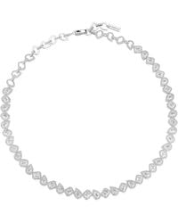 Messika - My Twin Diamond And Tennis Necklace - Lyst
