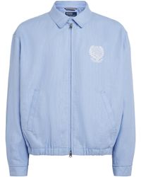 Polo Ralph Lauren - X Wimbledon Linen Bayport Bomber Jacket - Lyst