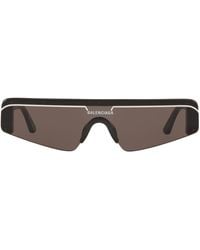 Balenciaga - Ski Rectangle Sunglasses - Lyst