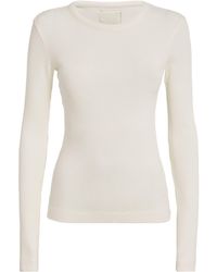 Citizens of Humanity - Ribbed Bina Crewneck Top - Lyst