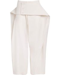 Issey Miyake - Grainy Pants Tailored Trousers - Lyst