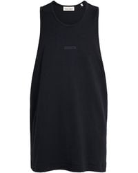 Fear Of God - Cotton Oversized Logo Tank Top - Lyst