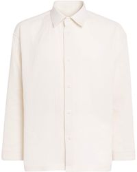 IM MEN - Double Weave Crepe Shirt - Lyst