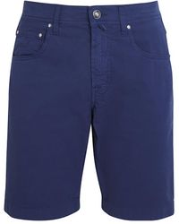 Jacob Cohen - Stretch Cotton Nicolas Bermuda Shorts - Lyst