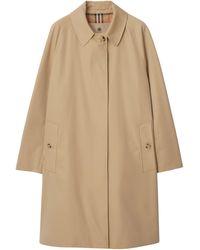 Burberry - Gabardine Mid-Length Camden Heritage Car Coat - Lyst
