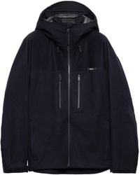 Prada - Cashmere-Blend Hooded Jacket - Lyst