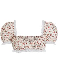 Dolce & Gabbana - Cropped Top - Lyst