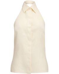 Ralph Lauren - Linen Eldred Sleeveless Top - Lyst