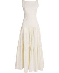 Agua Bendita - Cotton Abeja Playa Maxi Dress - Lyst