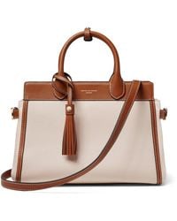 Aspinal of London - Leather Savannah Top-Handle Bag - Lyst