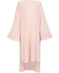 Alaïa - Linen-Silk Kaftan Dress - Lyst