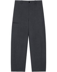Givenchy - Wool-Silk Couture Seam Trousers - Lyst