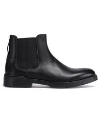 Zegna - Leather Cortina Chelsea Boots - Lyst