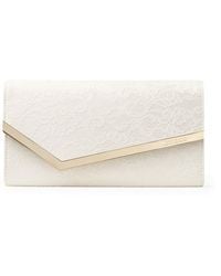 Jimmy Choo - Lace Emmie Clutch Bag - Lyst
