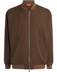 Barena - Virgin Wool Bomber Jacket - Lyst
