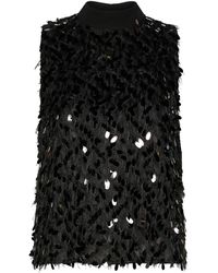 Marella - Embellished Sleeveless Top - Lyst