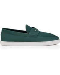 Christian Louboutin - Chambeliboat Leather Boat Shoes - Lyst