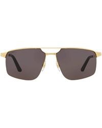 Cartier - Metal 06L001639 Sunglasses - Lyst