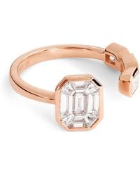SHAY - And Diamond East/West Floating Ring - Lyst