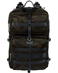 balmain backpack mens